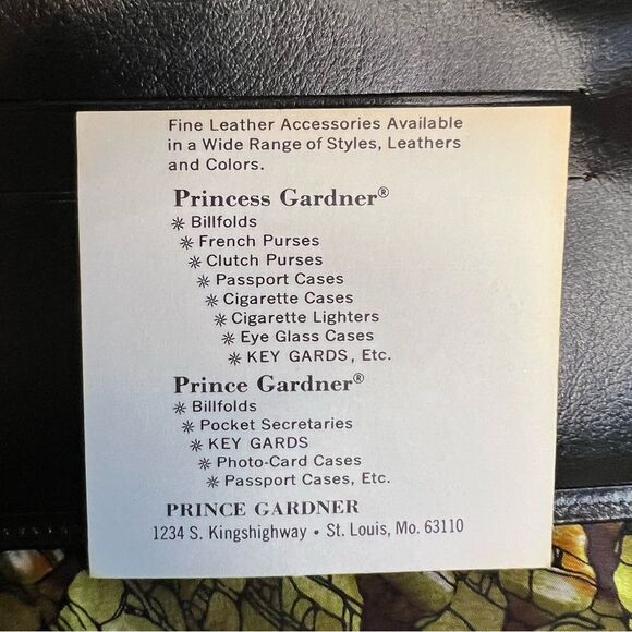 Vintage Princess Gardner wallet 🖤 never used 🖤 - Picture 7 of 7